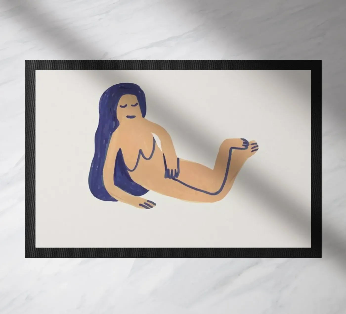 Virgo doormat by Little Flourishes