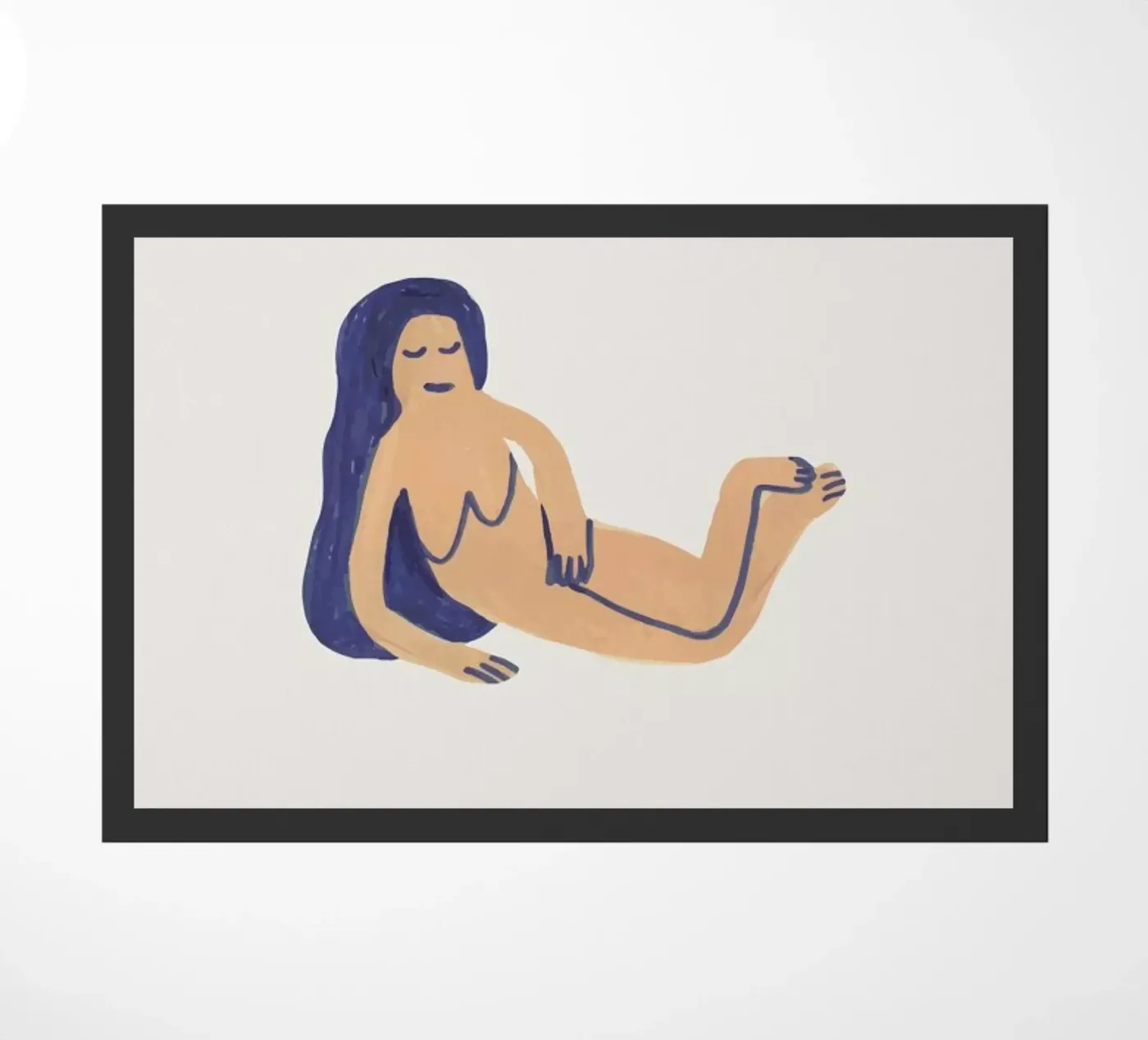 Virgo doormat by Little Flourishes