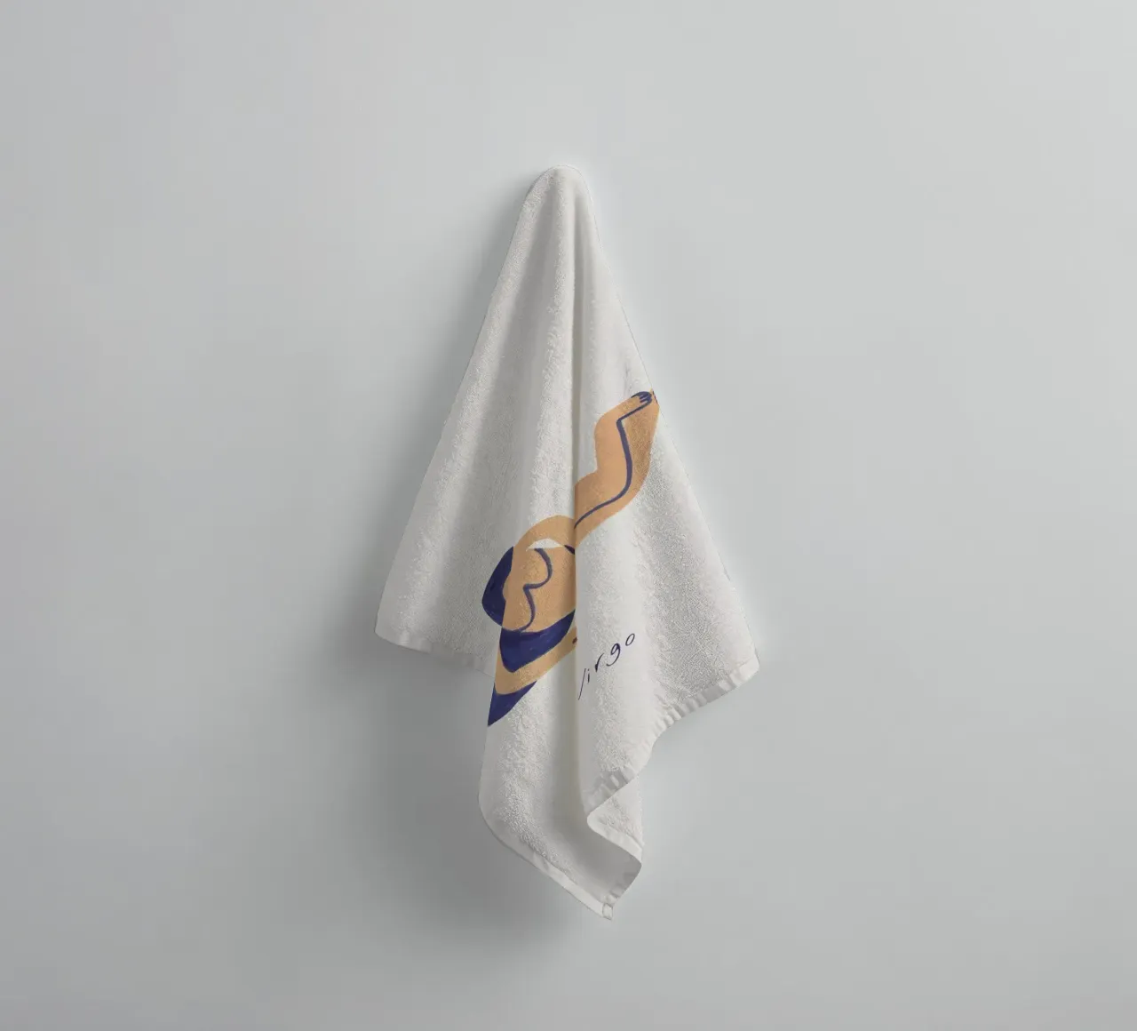 Virgo asciugamano da bagno da Little Flourishes