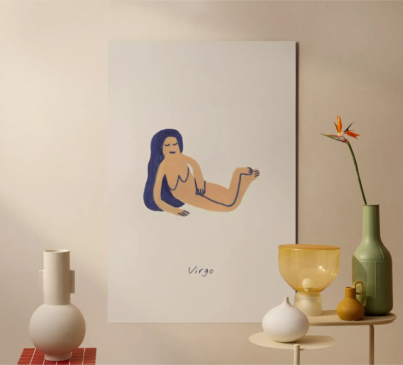 Virgo forex plate by Little Flourishes