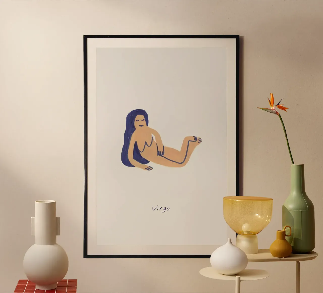 Virgo poster da Little Flourishes