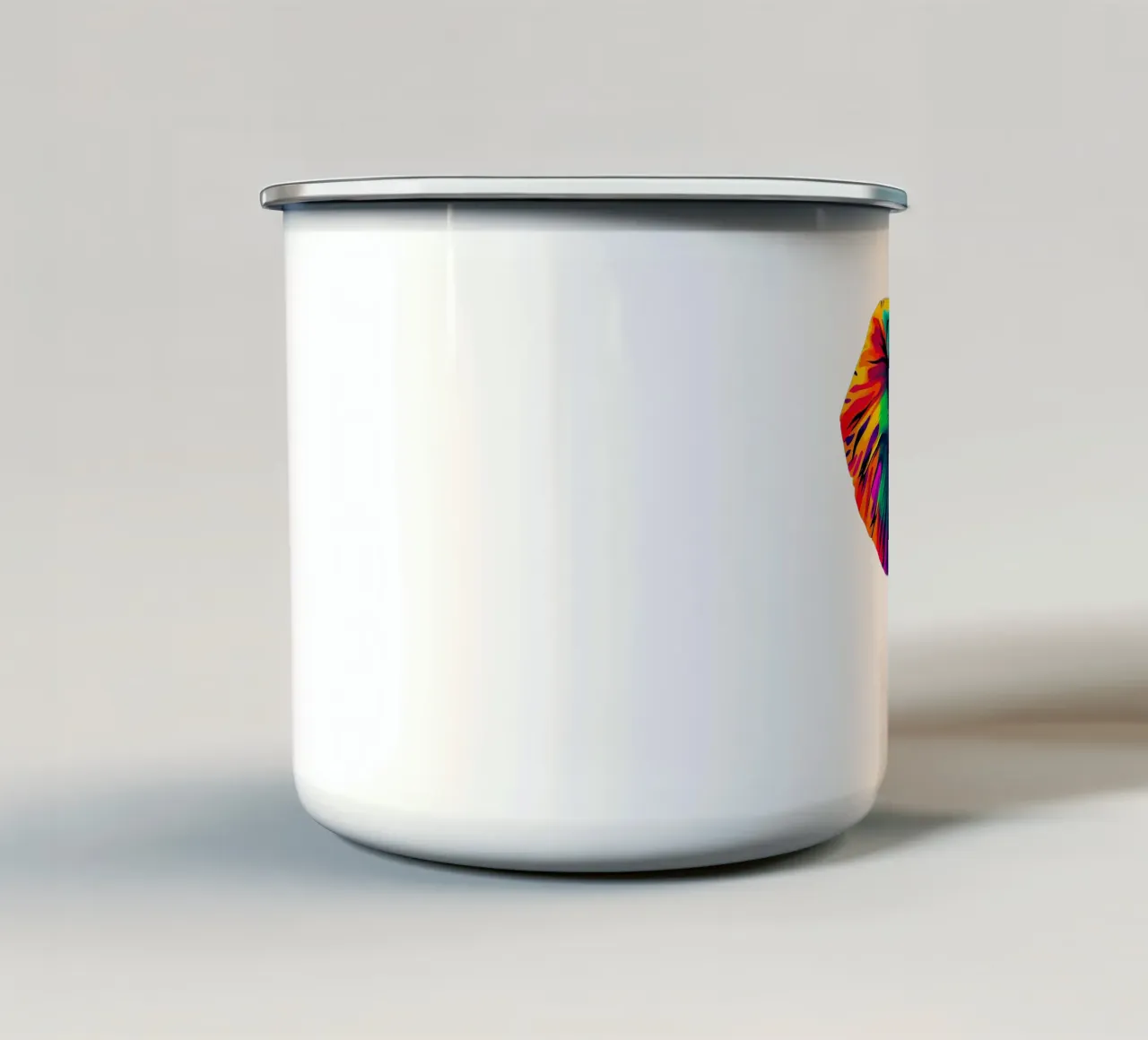 Stile_elefante_N_1a tazza in smalto da Tierisch bunt by LK