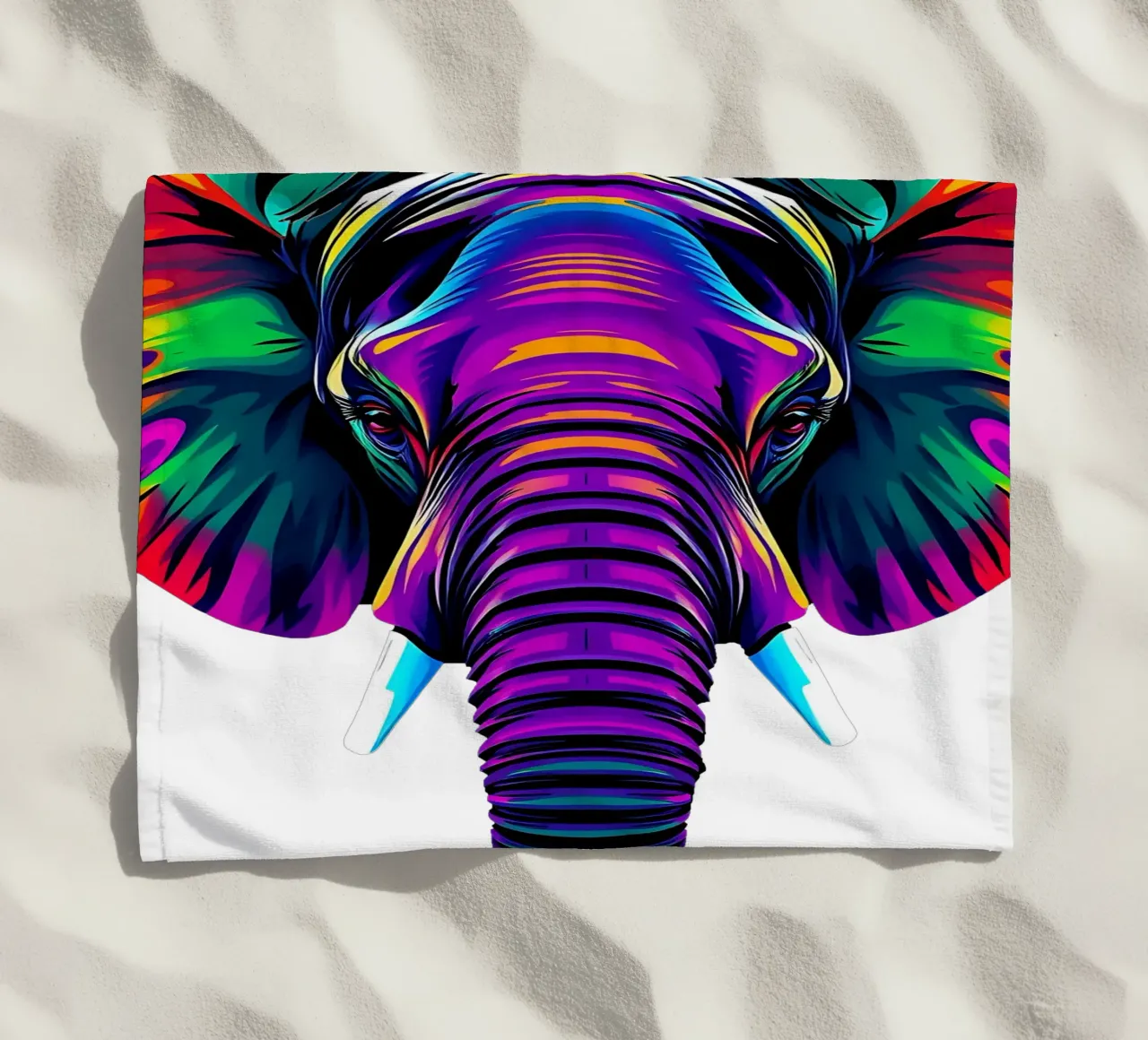 Stile_elefante_N_1a telo mare da Tierisch bunt by LK