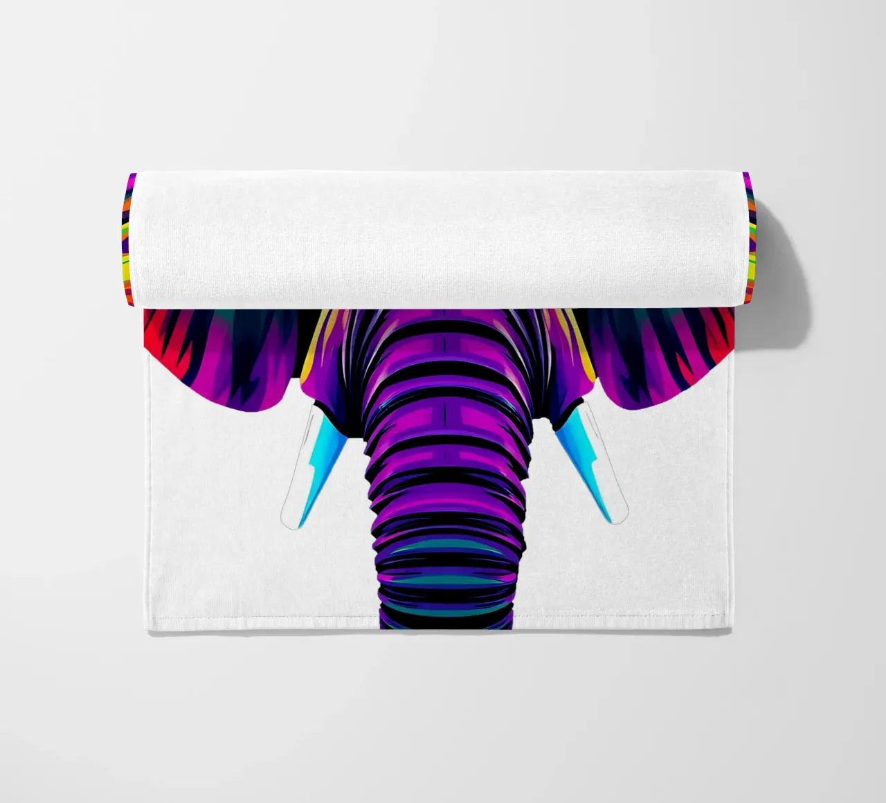Stile_elefante_N_1a telo mare da Tierisch bunt by LK