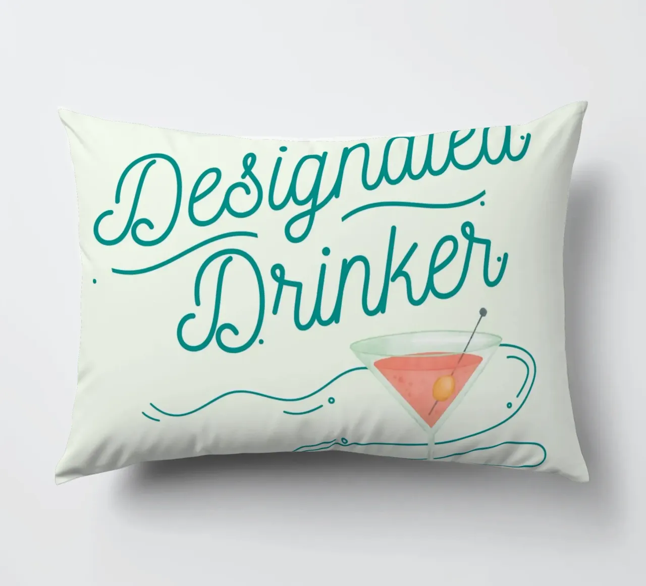 Drink Fun decorative cushion by Dreamer10