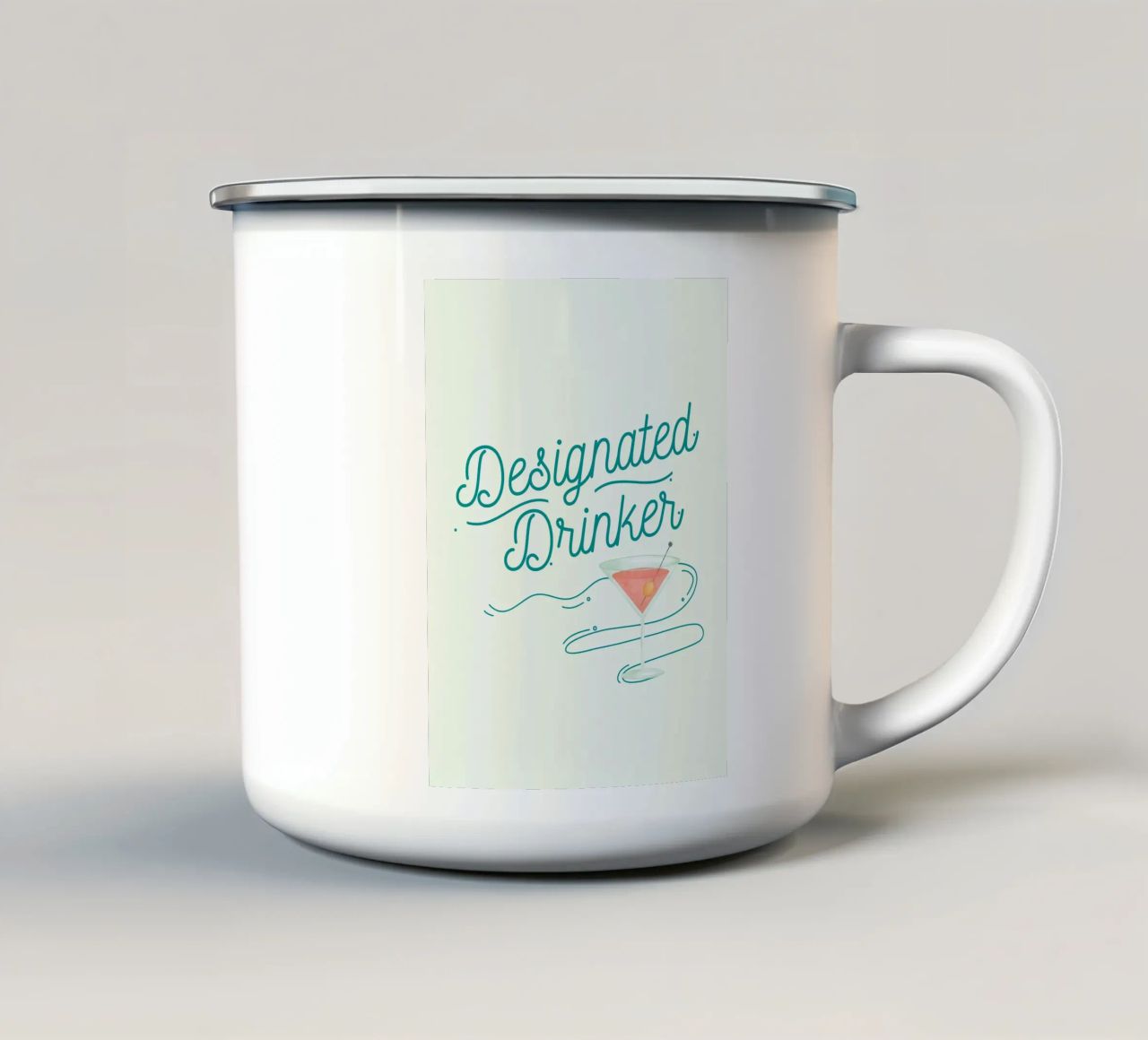 Drink Fun tazza in smalto da Dreamer10