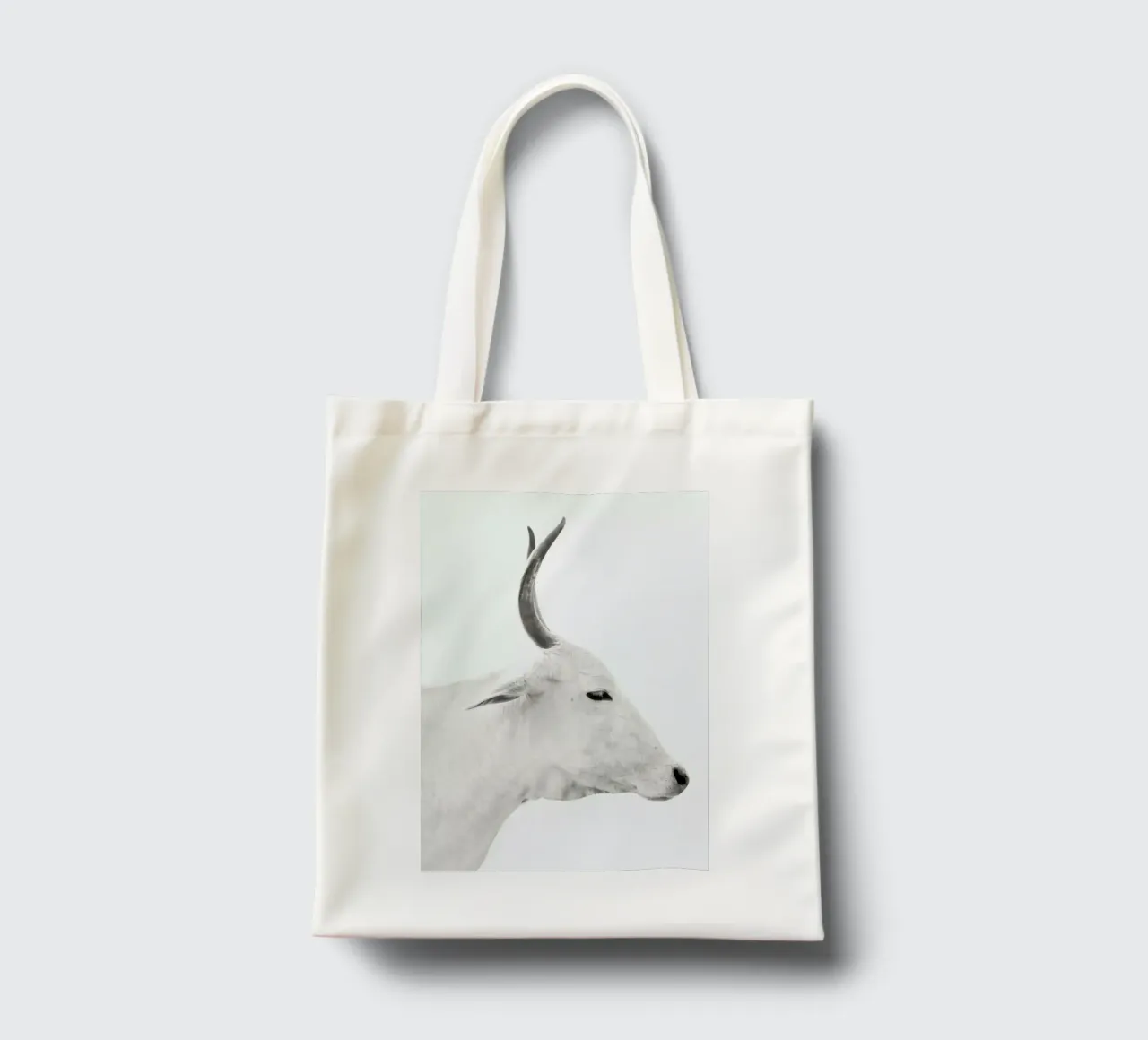 White Cow 2 borsa in juta da Victoria Frost