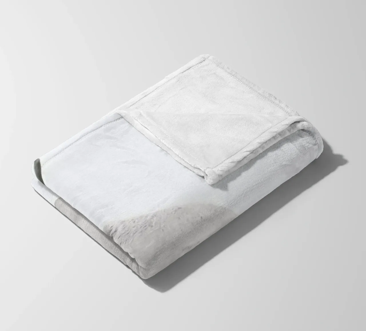 White Cow 2 fleece blanket by Victoria Frost