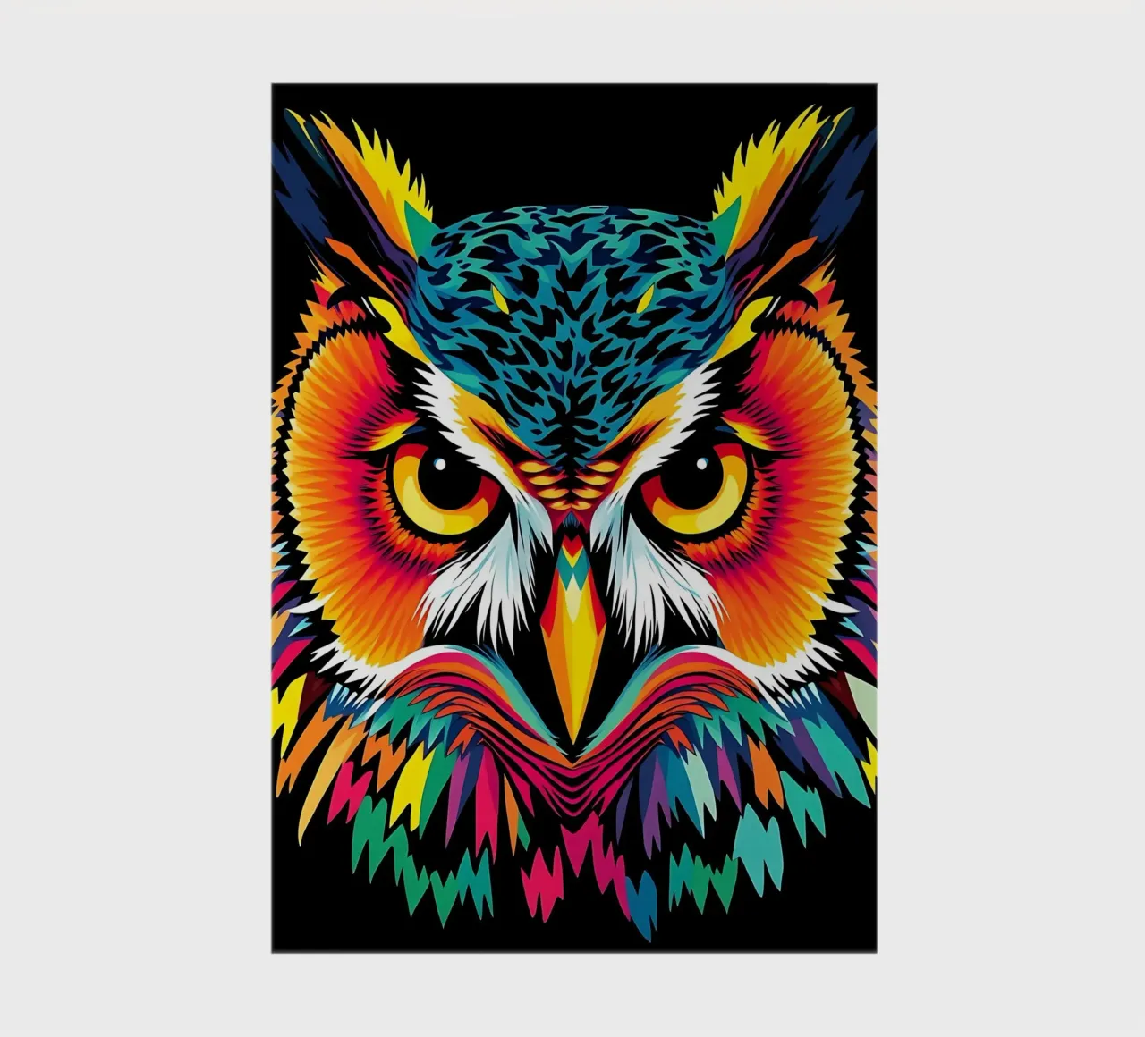 Owl_style_N_3 notebook by Tierisch bunt by LK