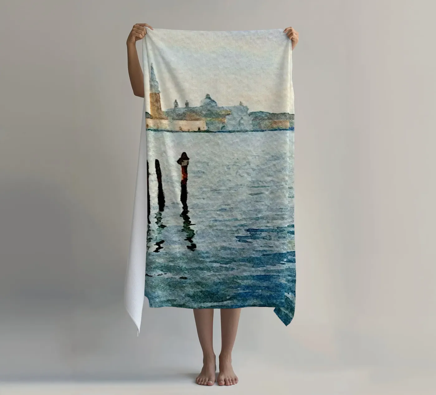 Venetië strandhanddoek van Massimo Frascogna