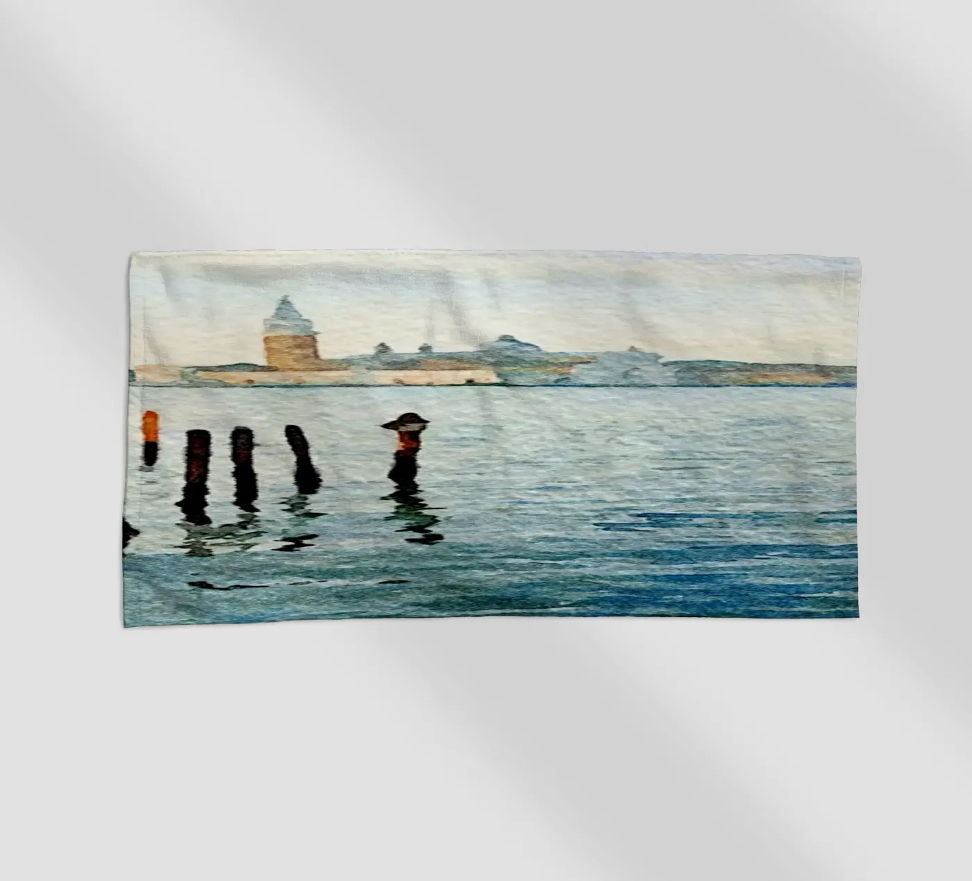 Venetië strandhanddoek van Massimo Frascogna