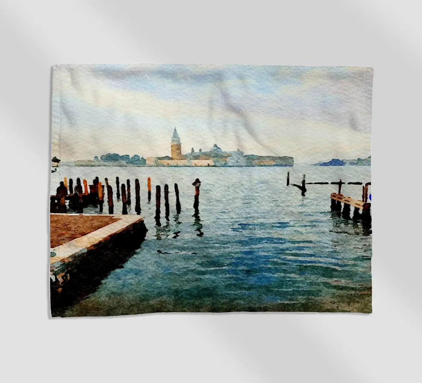 Venetië strandhanddoek van Massimo Frascogna