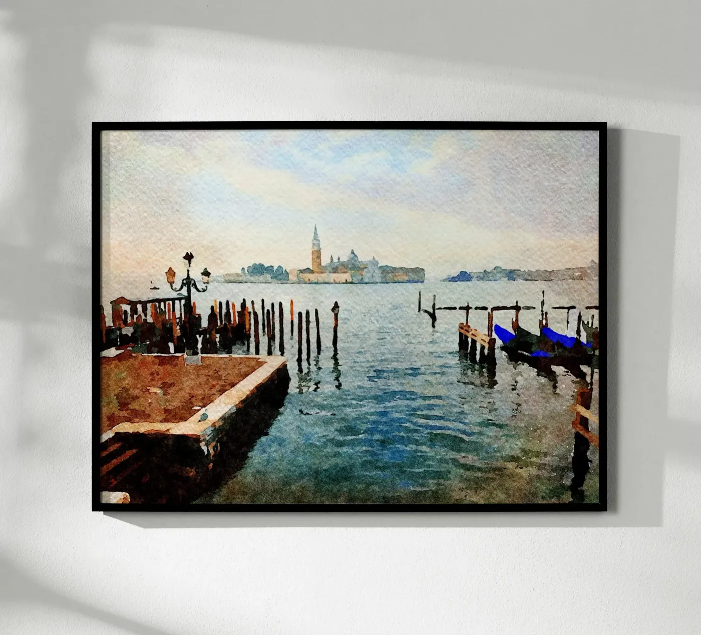 Venedig Poster von Massimo Frascogna