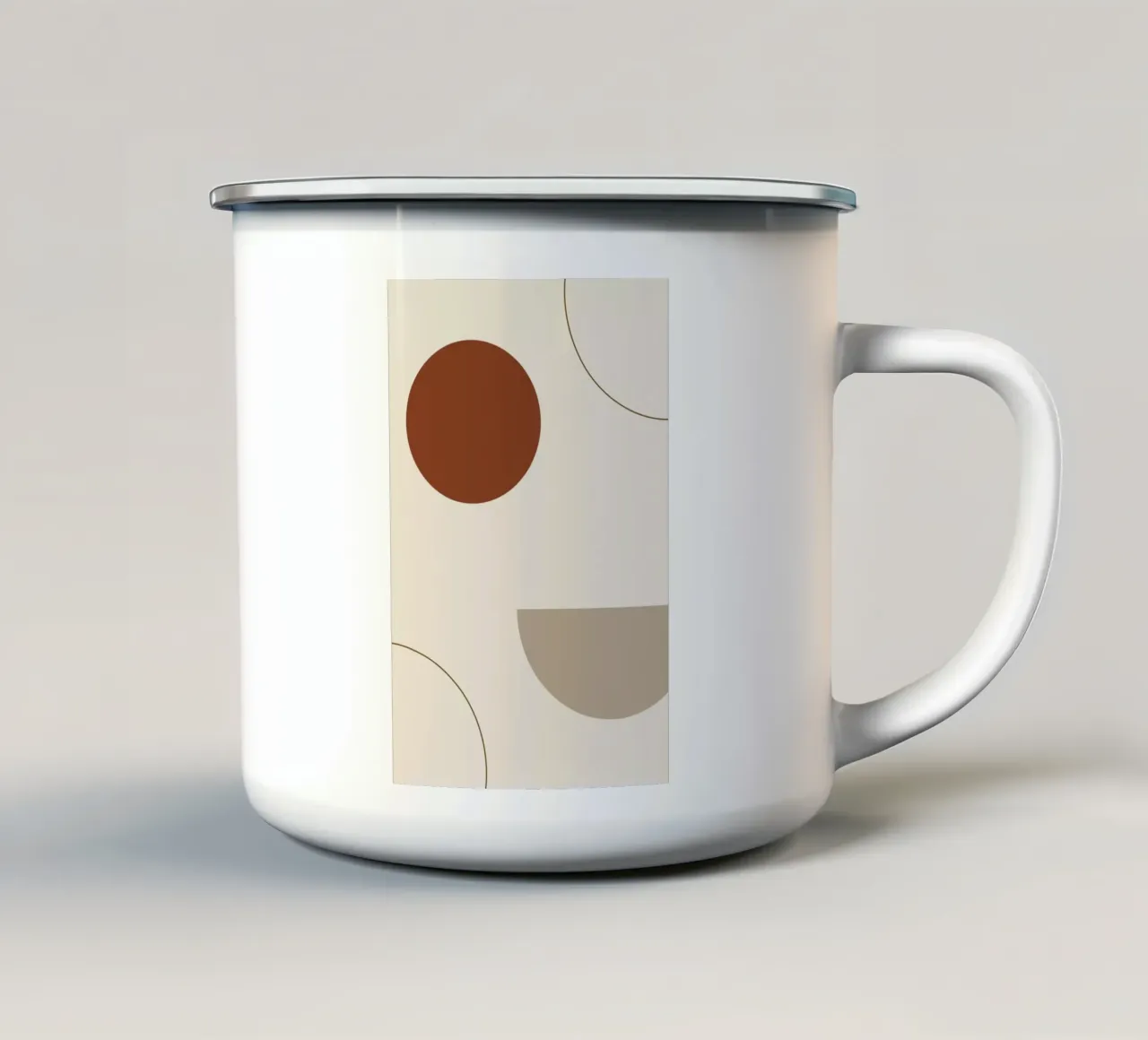 Radius tazza in smalto da Pure
