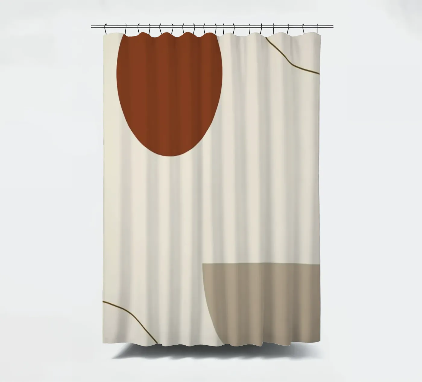 Radius Duschvorhang von Pure