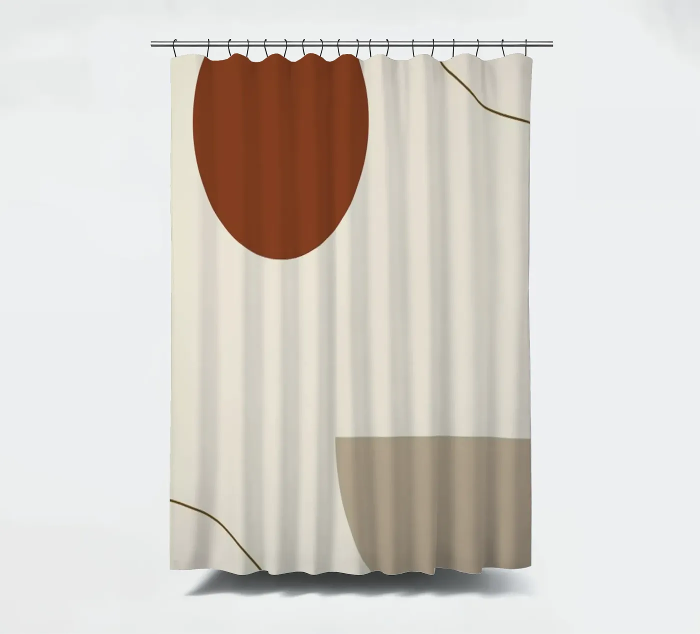 Radius Duschvorhang von Pure
