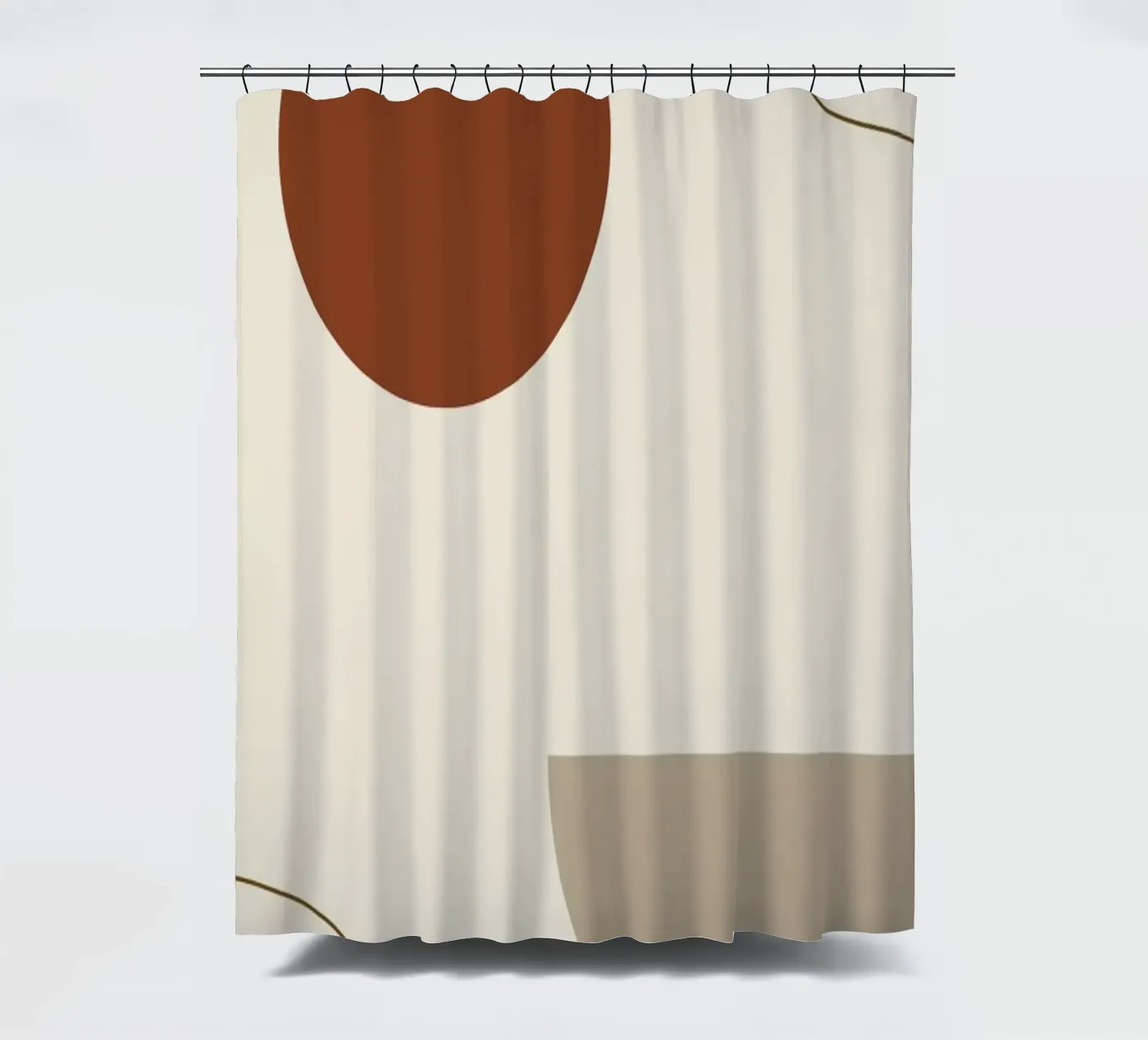 Radius Duschvorhang von Pure