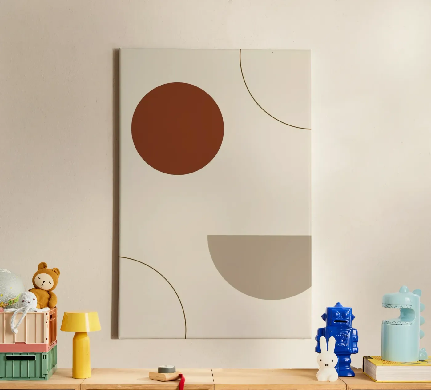 Radius canvas van Pure