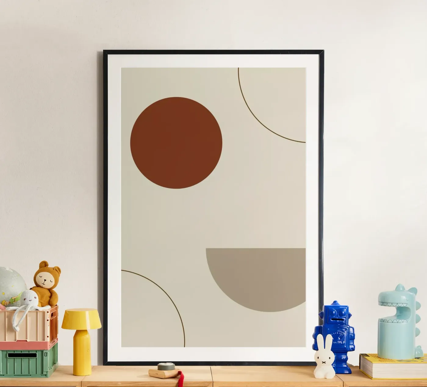 Radius poster van Pure