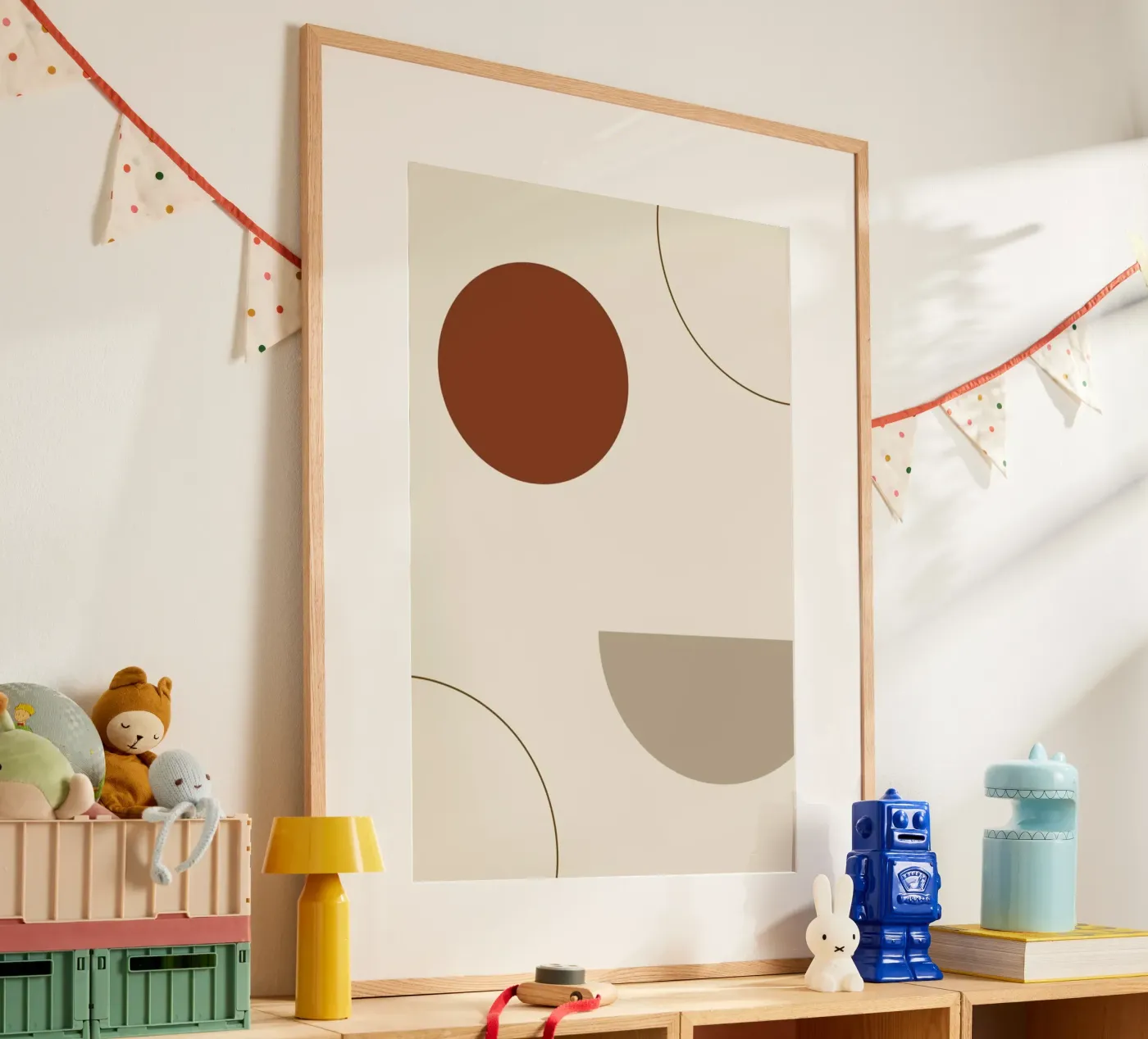 Radius poster van Pure