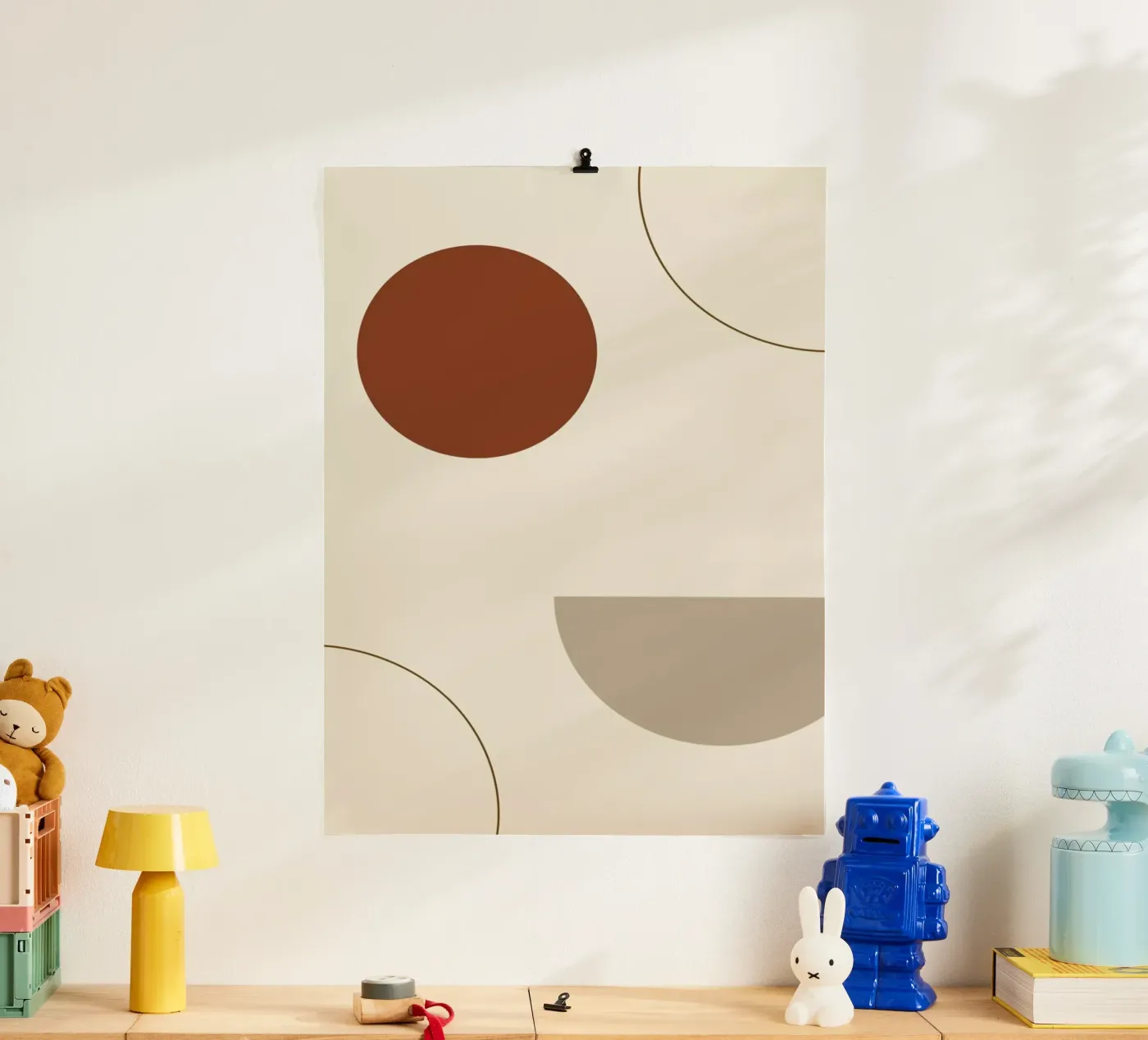 Radius poster van Pure