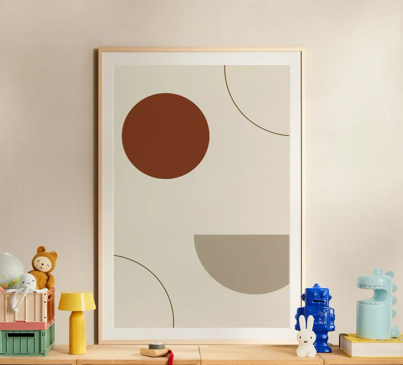 Radius poster van Pure