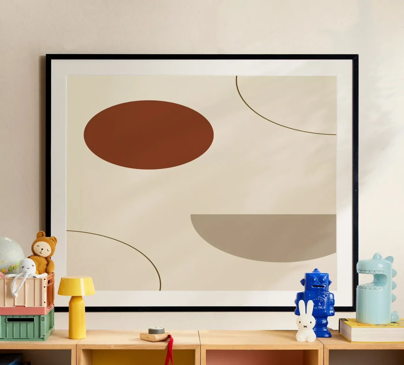 Radius poster van Pure
