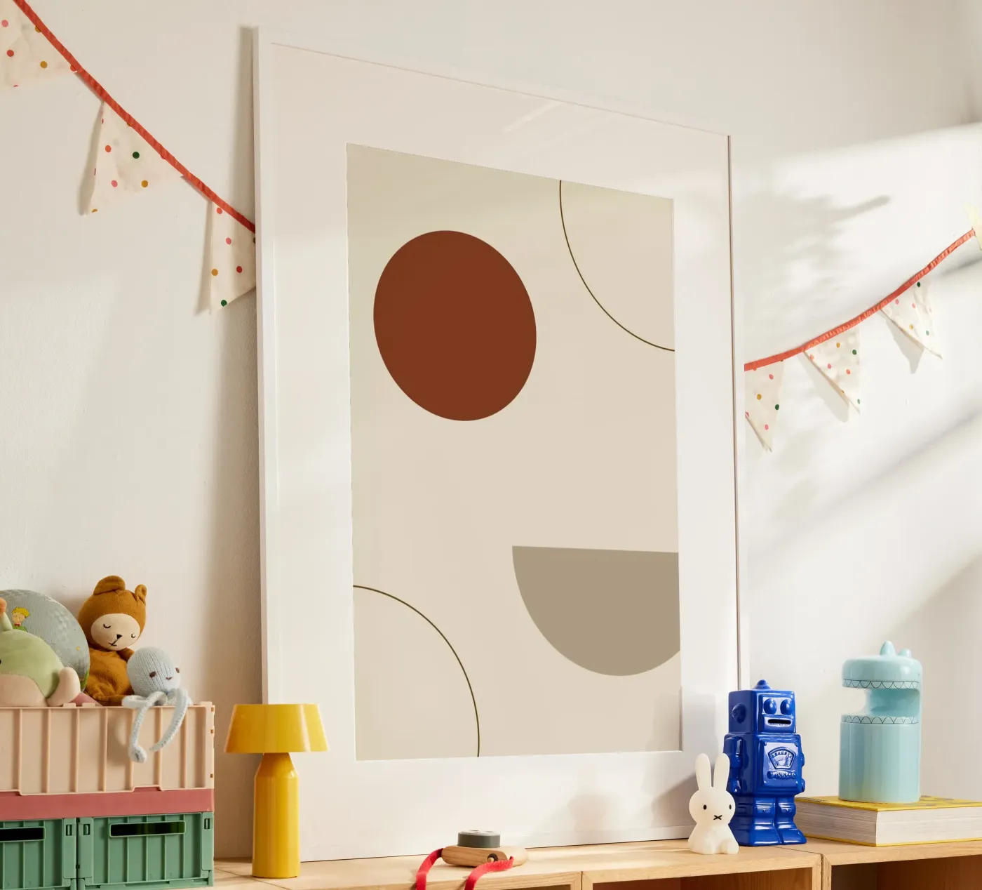 Radius poster van Pure