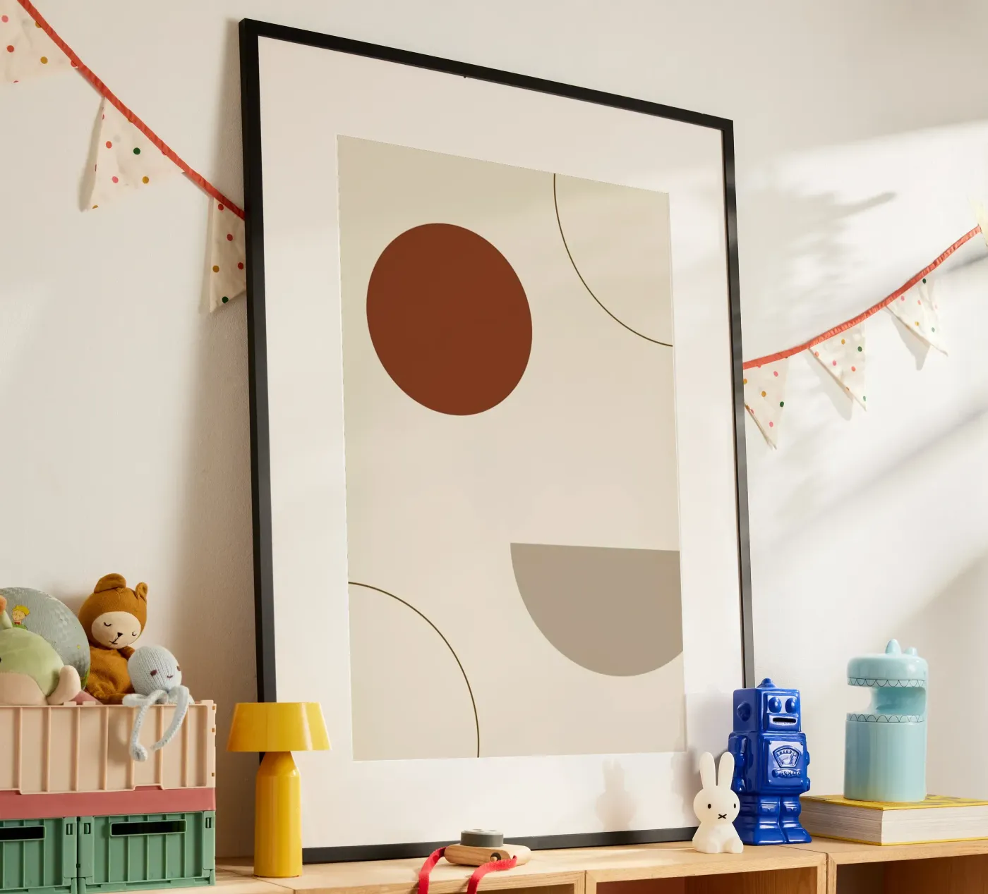 Radius poster van Pure
