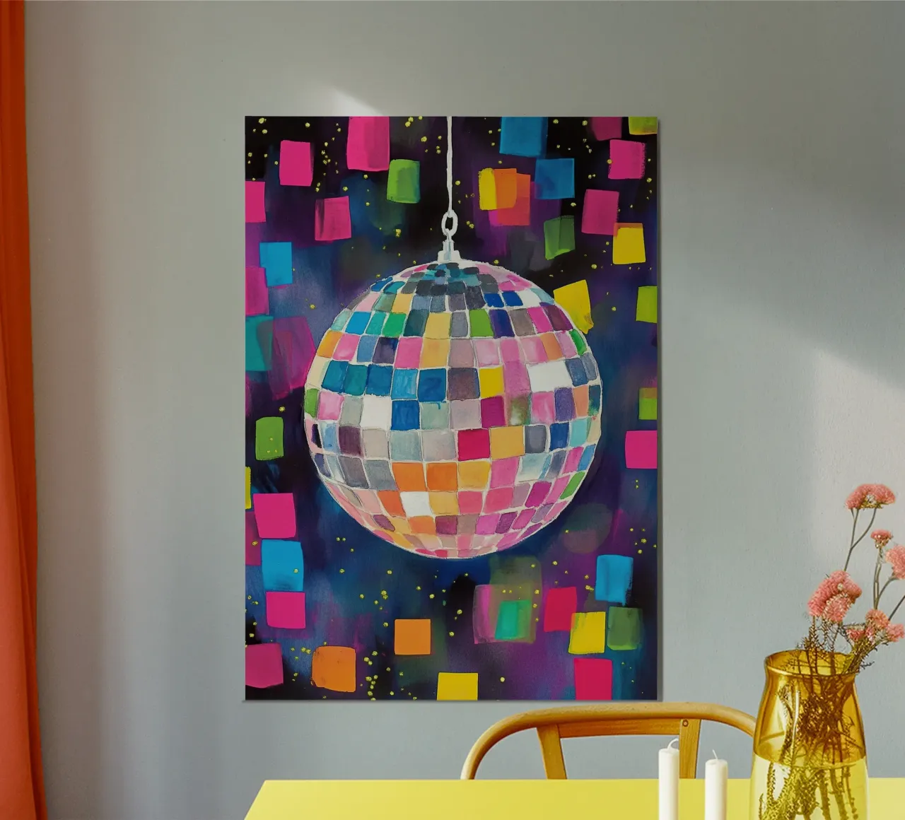 Palla da discoteca poster da Nikis Art Studio