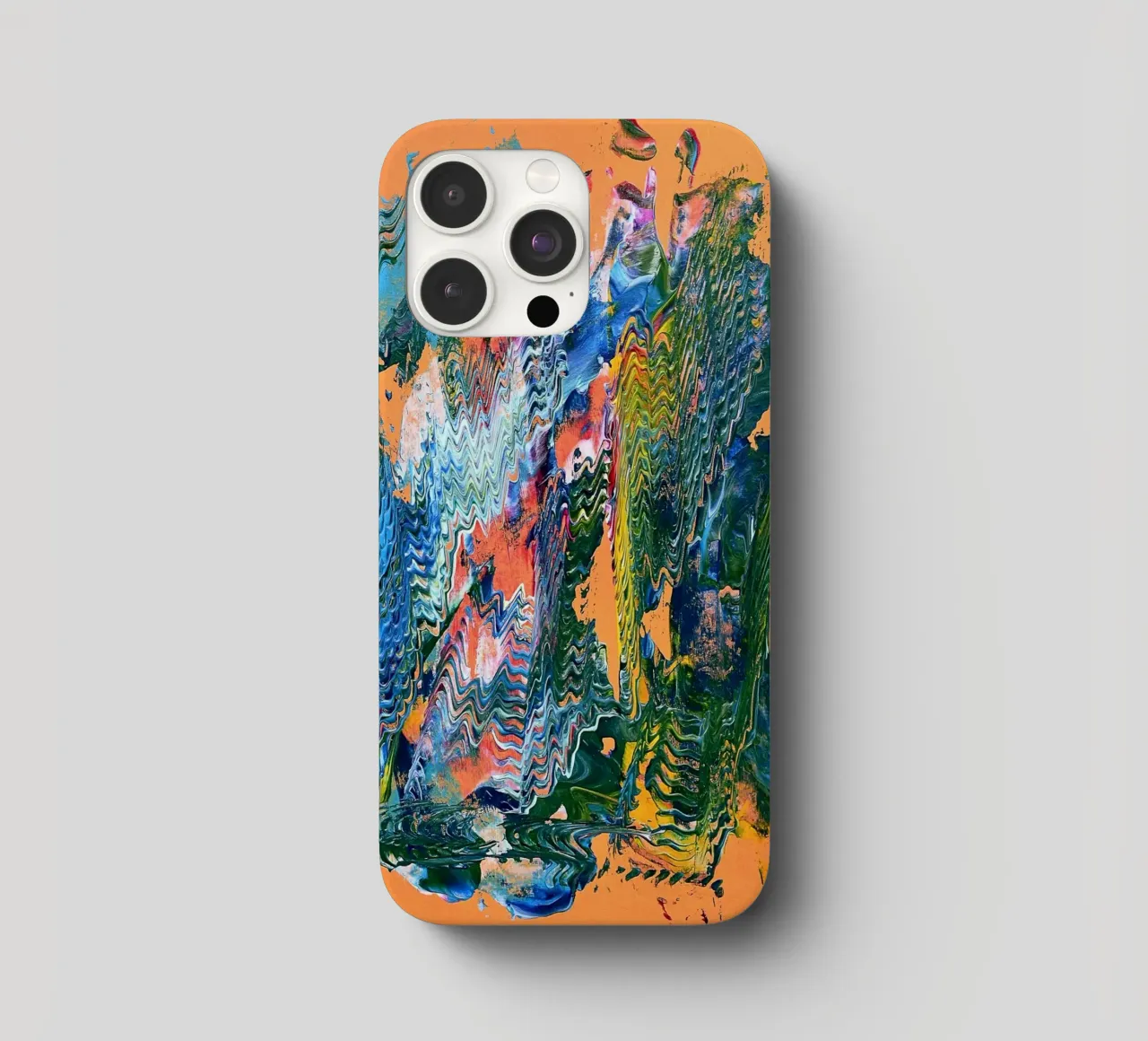 MESSAGE FROM THE HEART 9 cover iphone da Thierry Vobmann Abstract painting