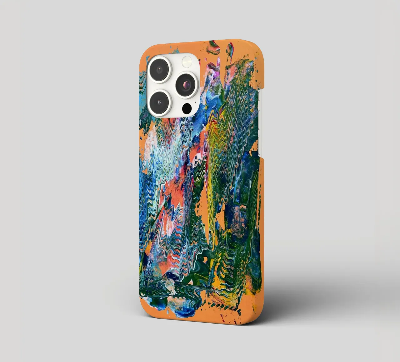 MESSAGE FROM THE HEART 9 cover iphone da Thierry Vobmann Abstract painting