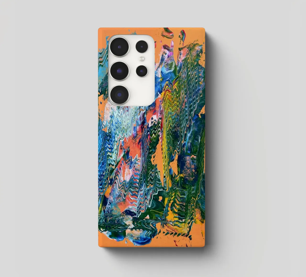 MESSAGE FROM THE HEART 9 cover samsung da Thierry Vobmann Abstract painting