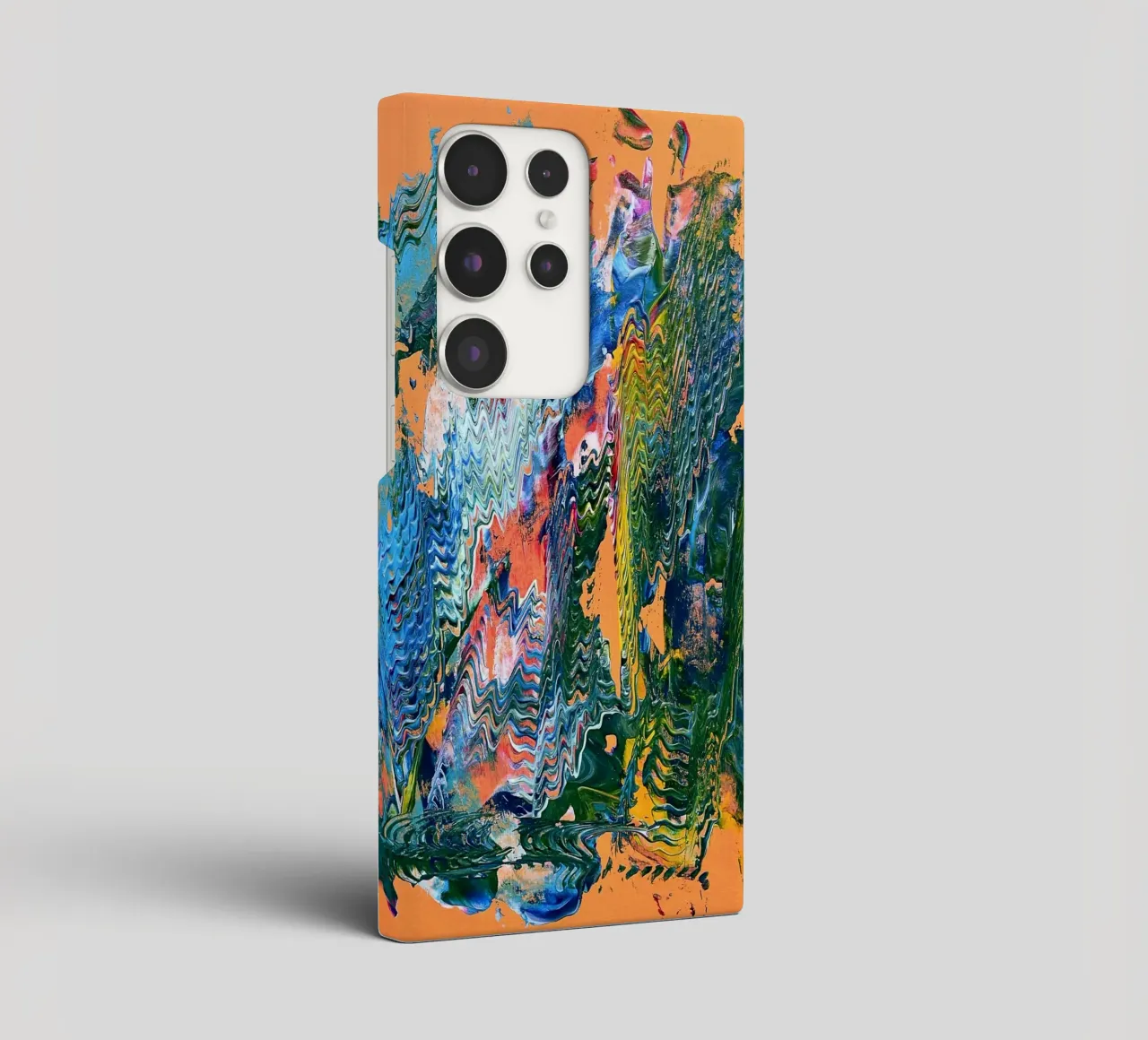 MESSAGE FROM THE HEART 9 cover samsung da Thierry Vobmann Abstract painting