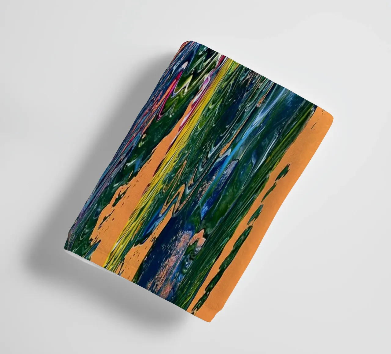 MESSAGE FROM THE HEART 9 asciugamano da bagno da Thierry Vobmann Abstract painting