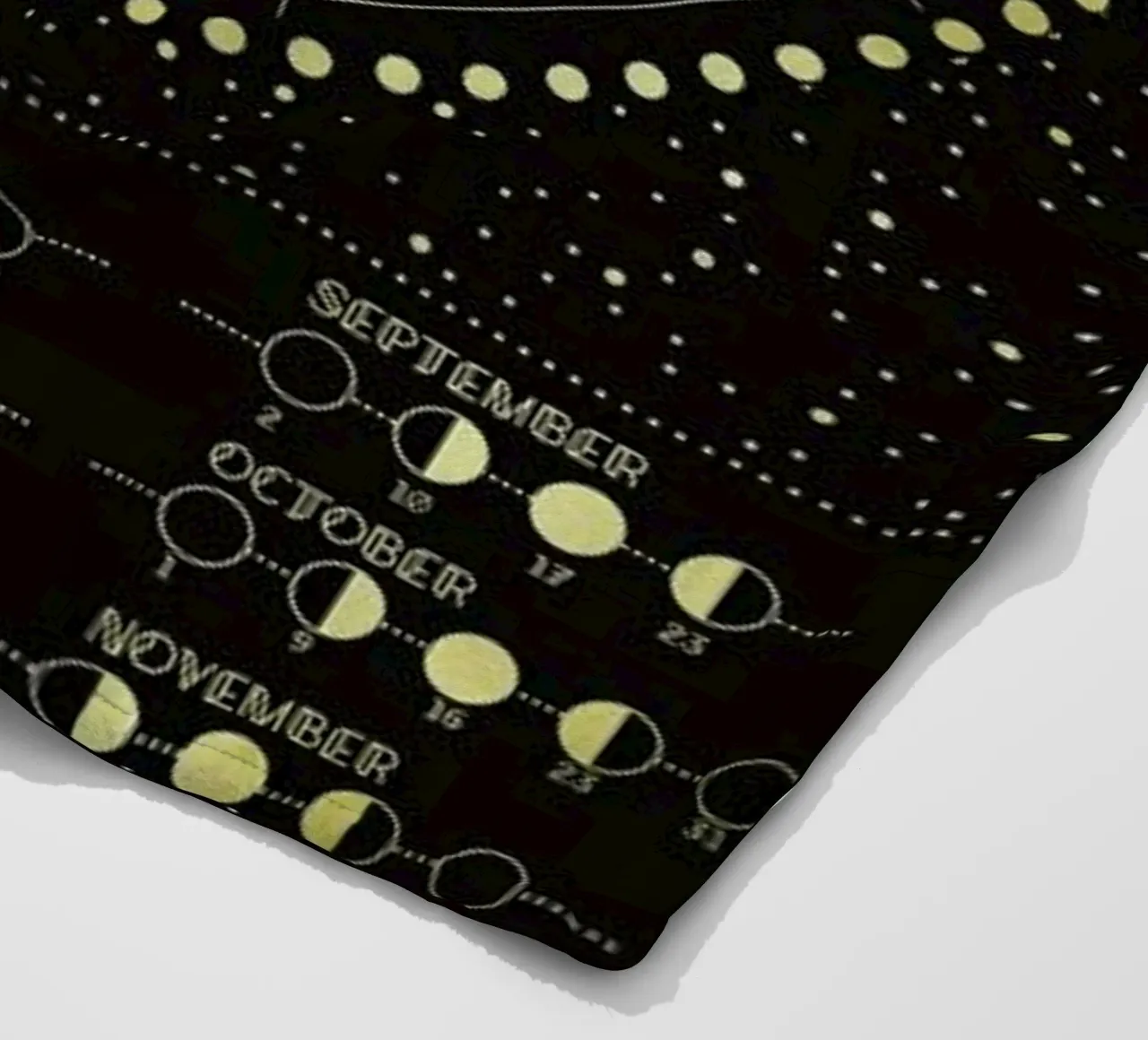 Moon Calendar 2020 coperta in pile da cafelab