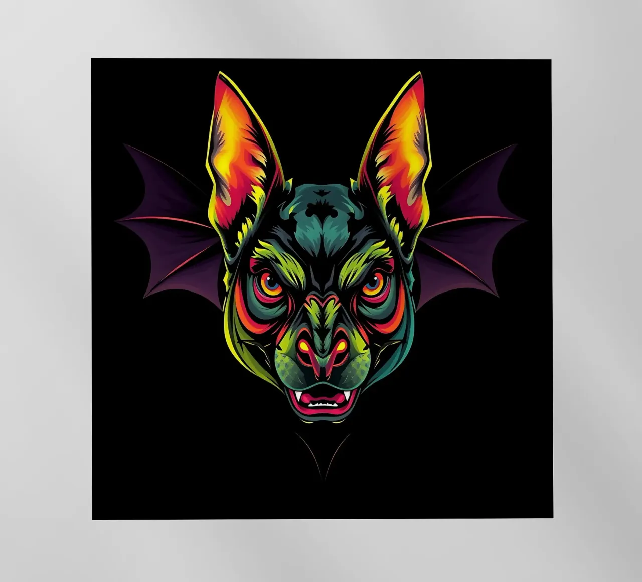 Bat_stile_N_1 pellicola backlit da Tierisch bunt by LK