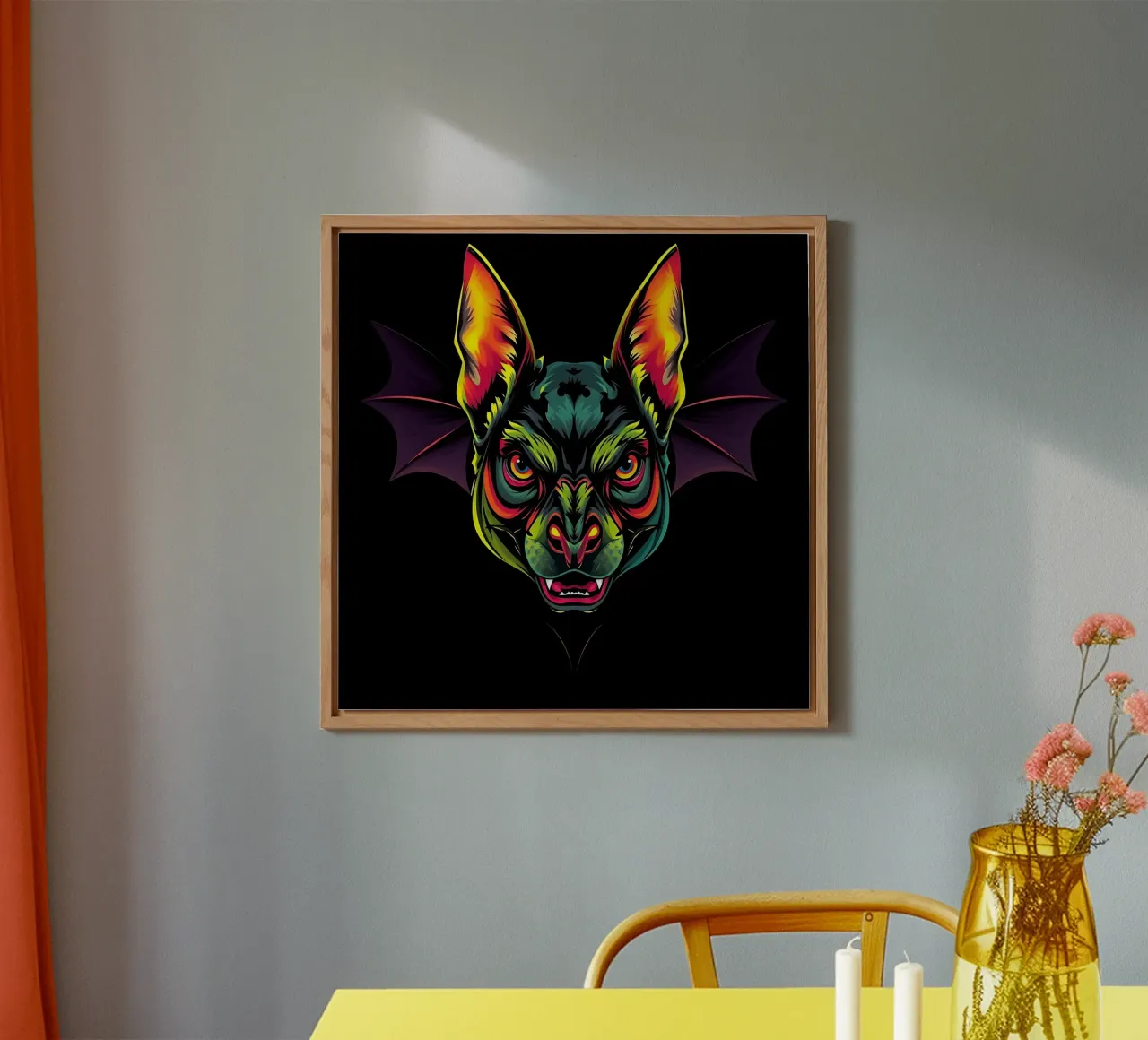 Bat_stile_N_1 alluminio dibond da Tierisch bunt by LK