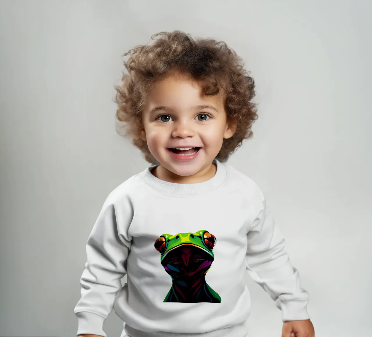 Estilo_rana_N_1a sudadera de bebé de Tierisch bunt by LK