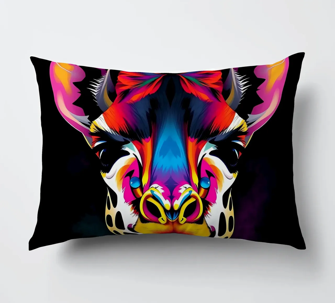 Giraffa_Stile_N_1 cuscino da Tierisch bunt by LK