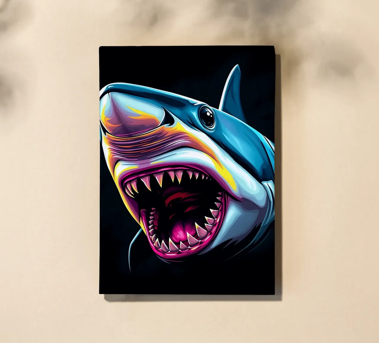 Shark_style_N_1 notebook by Tierisch bunt by LK