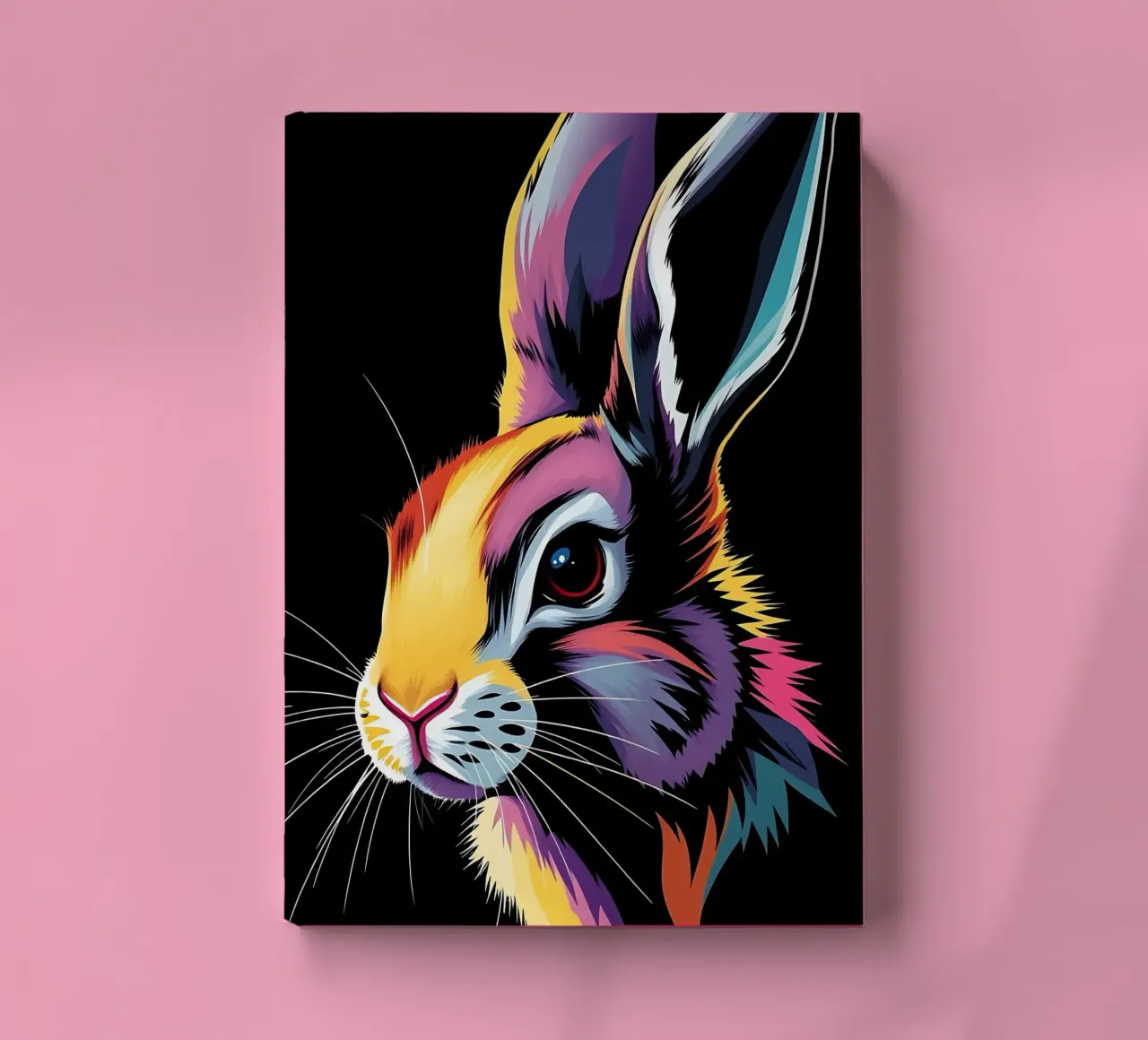 Hare_style_N_1 notebook by Tierisch bunt by LK