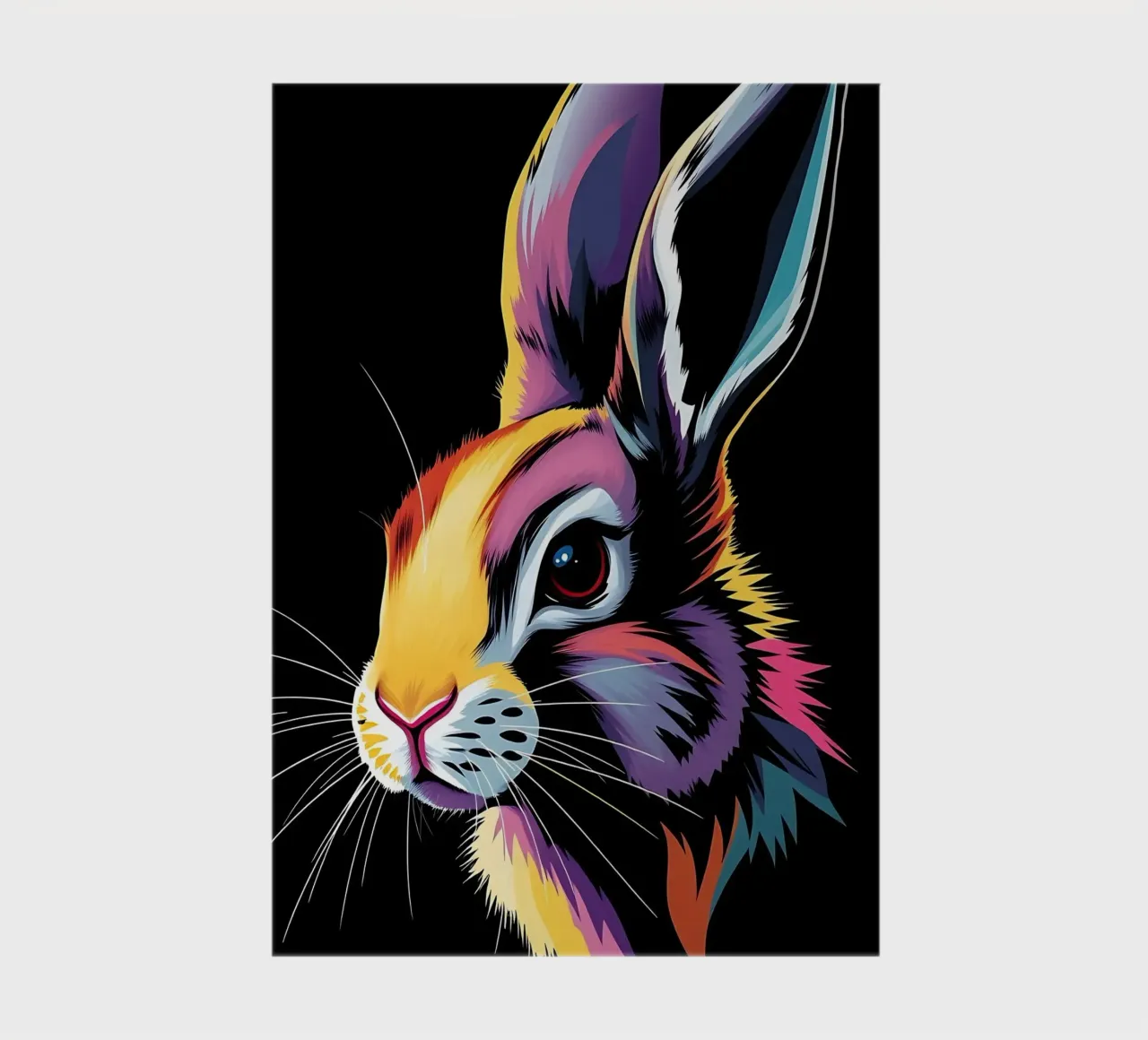 Hare_style_N_1 notebook by Tierisch bunt by LK