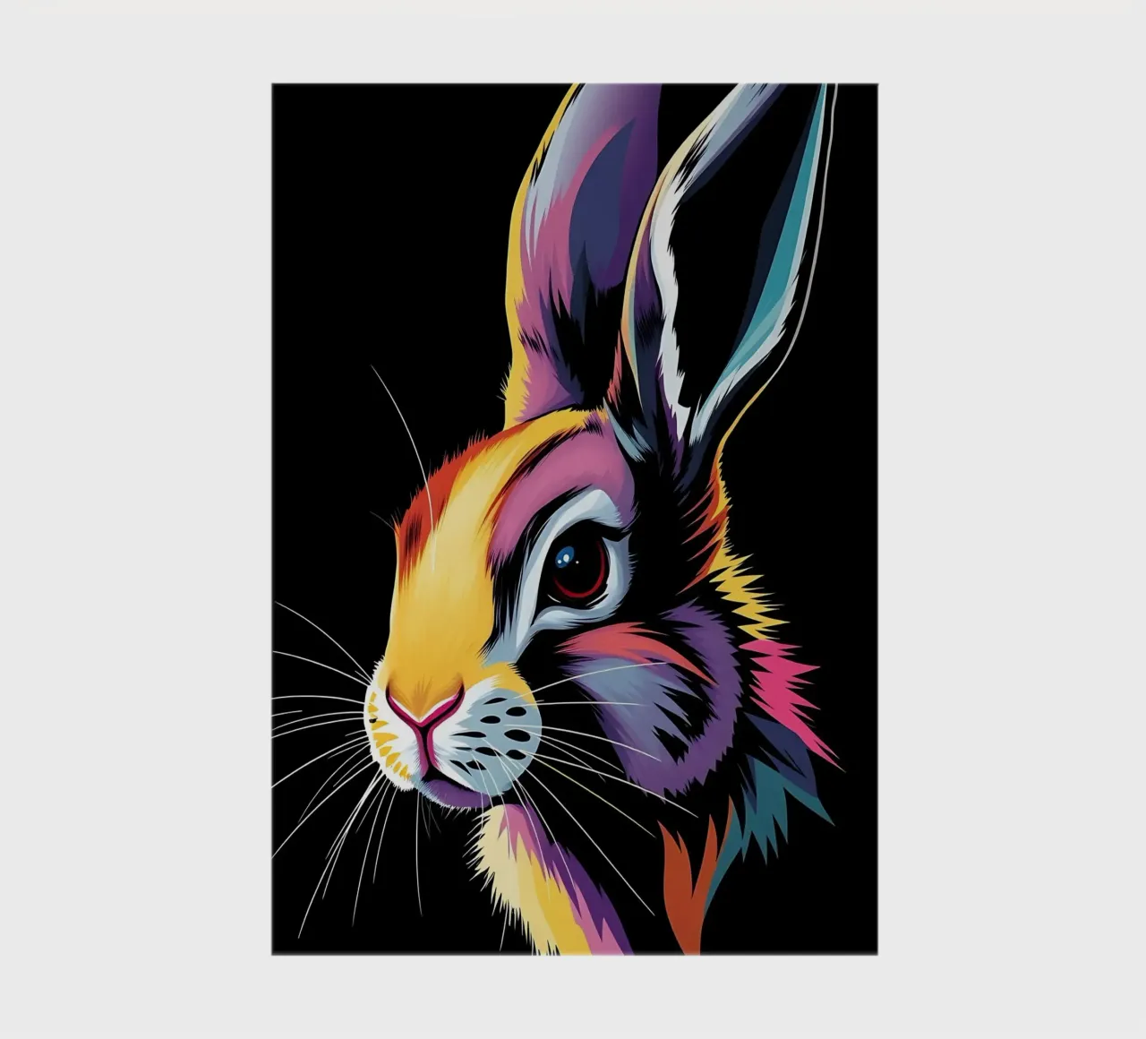 Hare_style_N_1 notebook by Tierisch bunt by LK