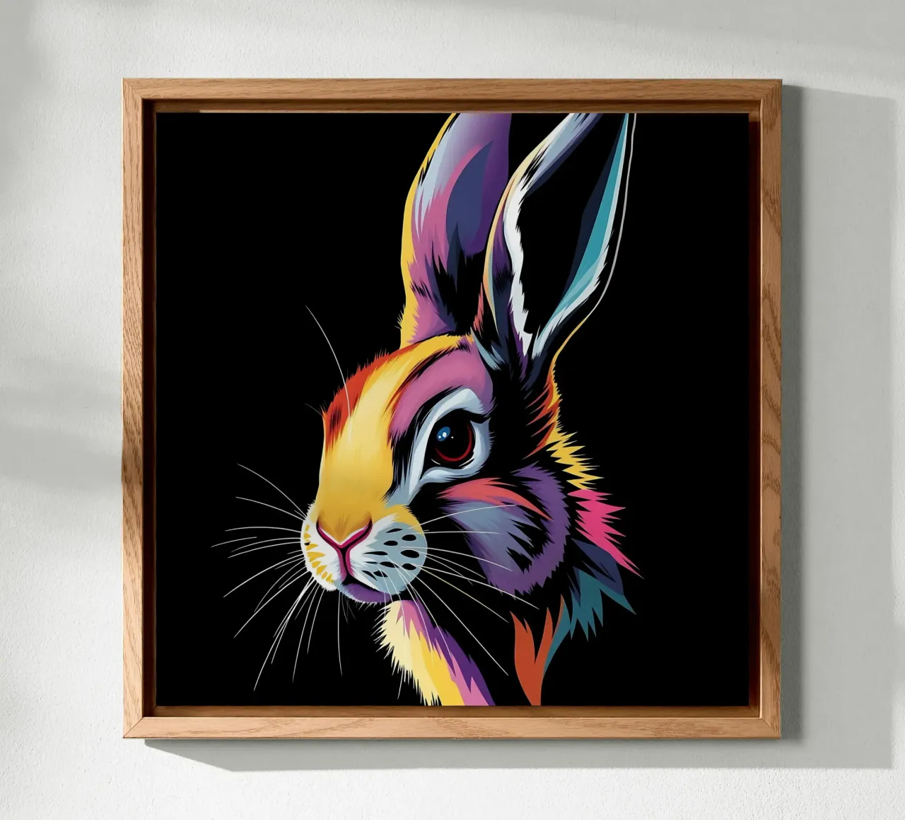 Hare_style_N_1 aluminio dibond de Tierisch bunt by LK