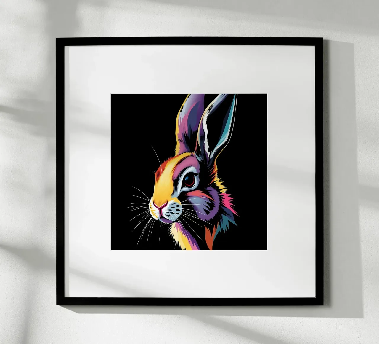 Hare_style_N_1 hahnemühle de Tierisch bunt by LK
