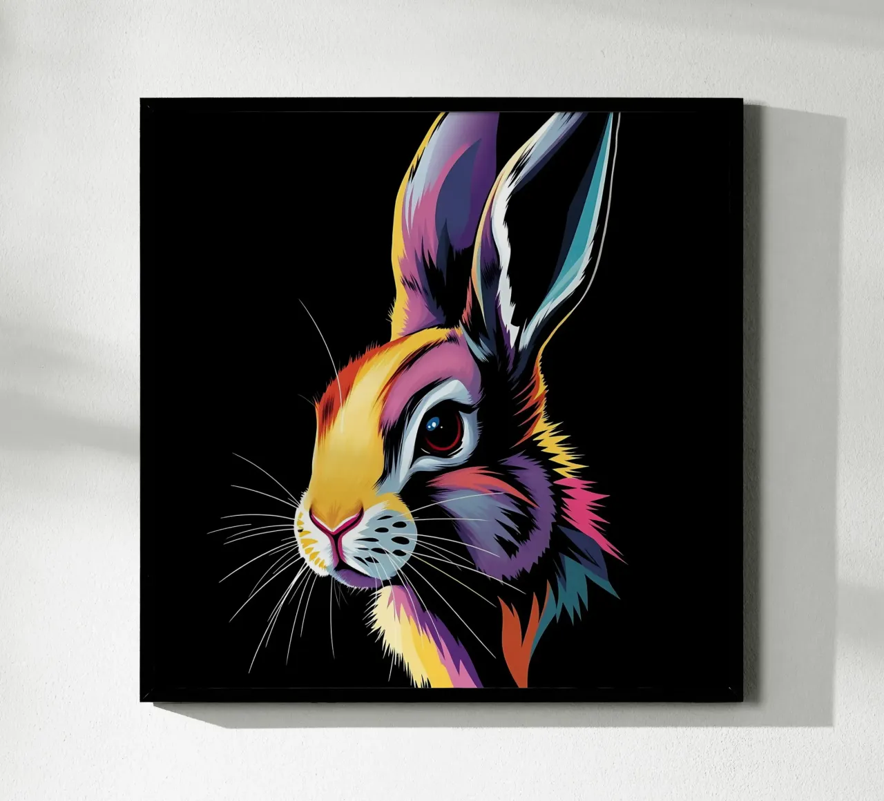 Hare_style_N_1 hahnemühle de Tierisch bunt by LK