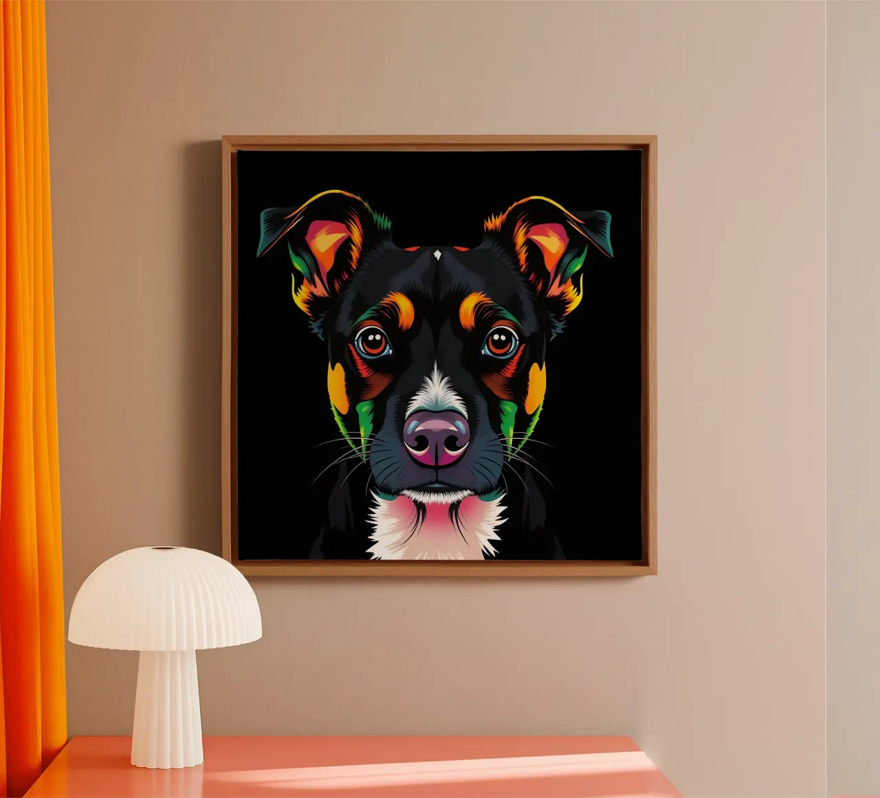 Dog_Style_N_1 canvas by Tierisch bunt by LK