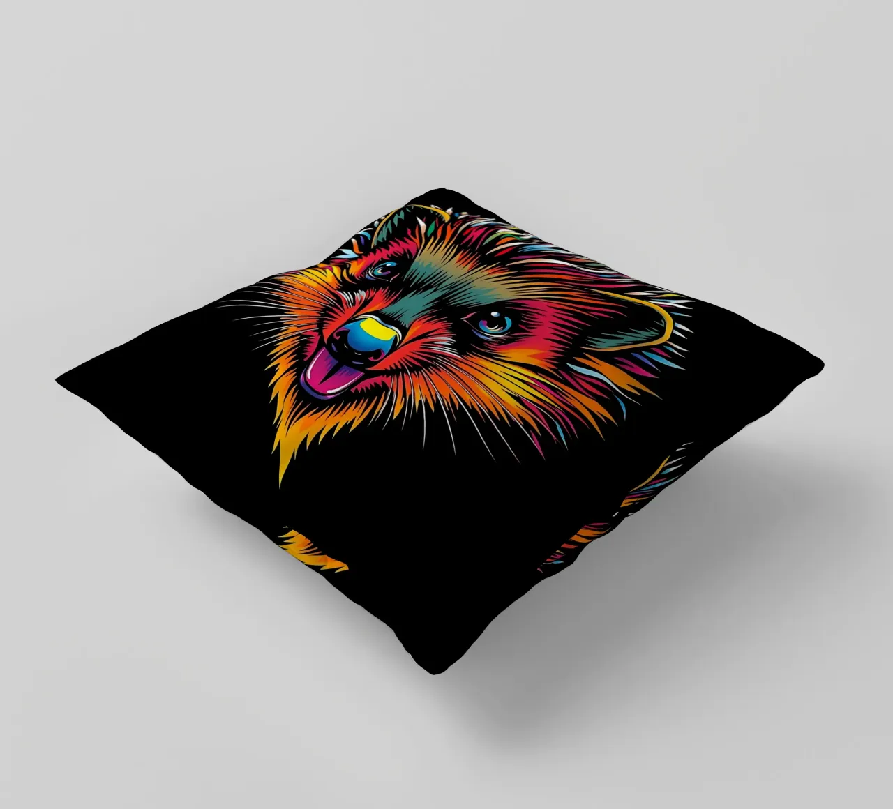 Stile_riccio_N_1 cuscino da Tierisch bunt by LK