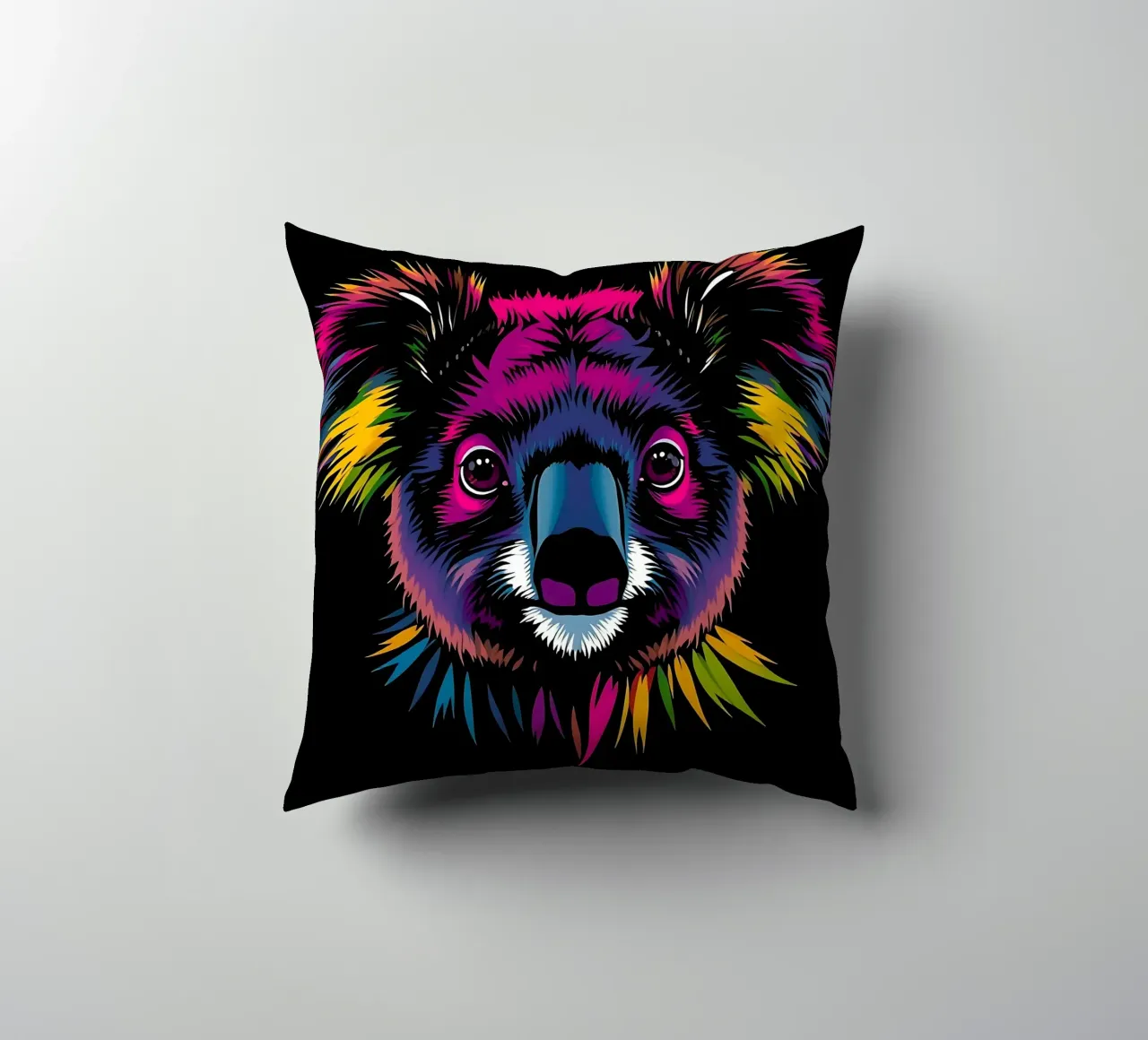 Koala_Style_N_1 cuscino da Tierisch bunt by LK